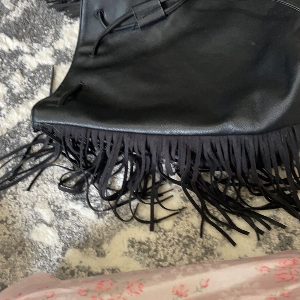 sold 💔  sexy black fringe backpack - Picture 9 of 11